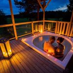 Tub hot romantic cabin finland relaxing tet outdoors evening perfect after tavastia day
